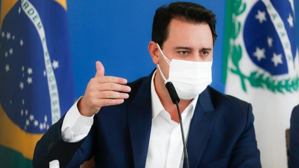 Governador Ratinho Junior testa positivo para Covid-19