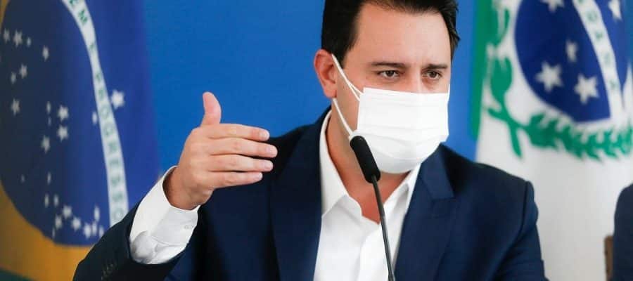 Governador Ratinho Junior testa positivo para Covid-19