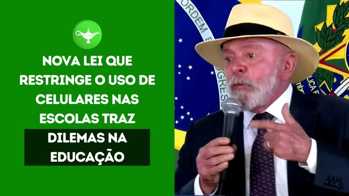Nova Lei que restringe o uso de celulares nas Escolas traz dilemas na educação