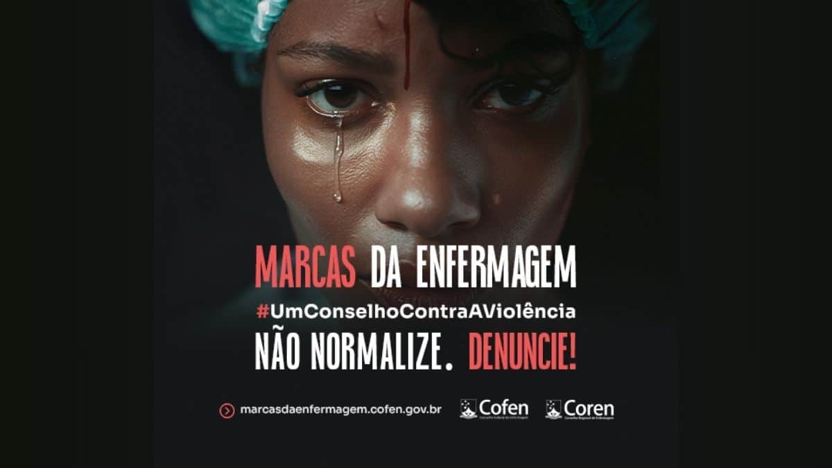 CBF e Cofen lançam campanha nacional contra a violência sofrida pela Enfermagem